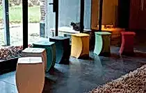 Garden footstools