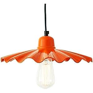 Aluminium Frill Pendant