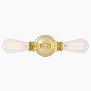 Vintage Industrial Twin Wall Light