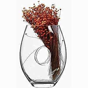 Vase & Crafted Hole 30cm by Solavia
