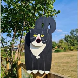 Handmade Cat Bird Box