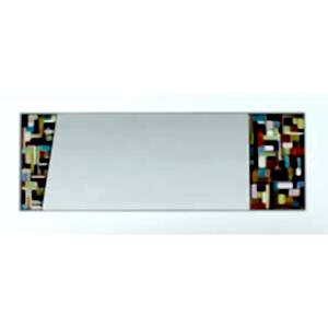 Disco PIAGGI Glass Mosaic Rectangular Mirror