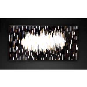Piaggi Mirage Decorative Glass Mosaic Rectangular Panel 