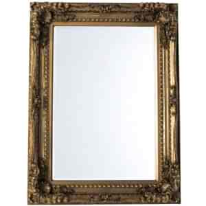 Georgette French Gold Carved Rectangular Mirror 120cm x 90cm