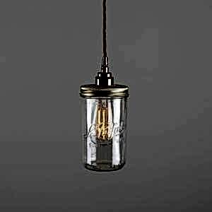 Jam Jar Pendant Light