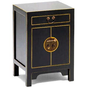 Small Classic Chinese Cabinet - Black