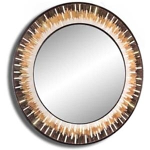 Piaggi Supernova Glass Round Mosaic Mirror 80cm, 100cm or 120cm