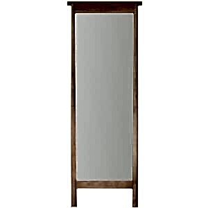 Wycombe Oak Rectangular Cheval Mirror Nordic Style