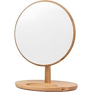 Wycombe Oak Round Dressing Mirror