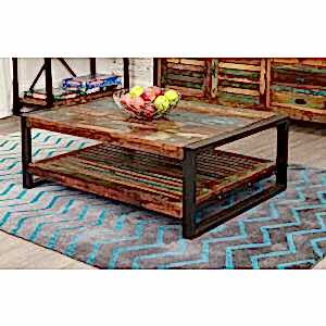 Urban Chic Rectangular Coffee Table by Baumhaus Furniture