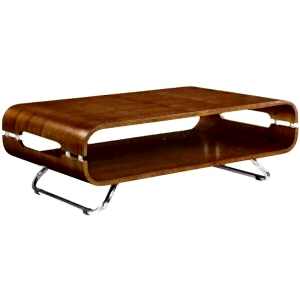 Florence Walnut Coffee Table by Jual Furnishings