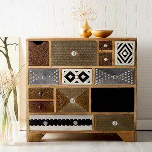 Sorio Multi Drawer Quirky Reclaimed Chest