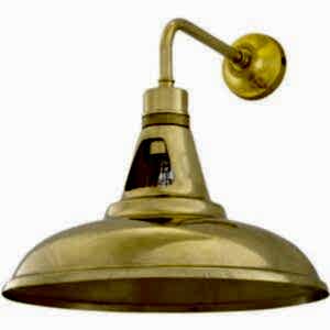 Geneva Factory Dome Wall Light