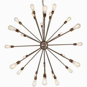Nagano Sputnik Chandelier Brass