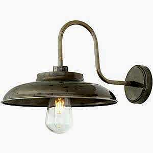 Darya Industrial Swan Neck Bathroom Wall Light