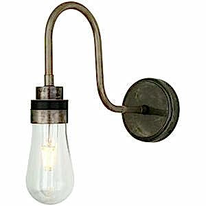 Bo Vintage Bathroom Wall Light Swan Neck