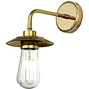 Ren Brass Bathroom Wall Light