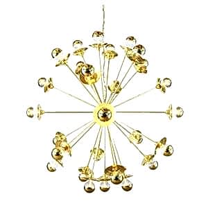 Tokyo Sputnik Retro Chandelier Brass