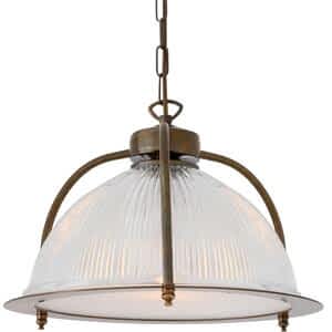 Bousta Holophane Pendant Light with Diffuser