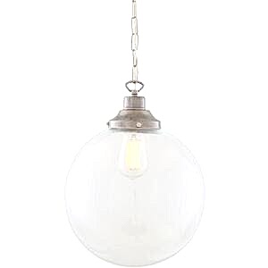 The Clear Globe Pendant - 30cm Diameter