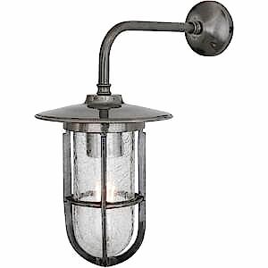 Lena Well Glass Bathroom and Outdoor Wall Light IP65 by Mullan Lighting