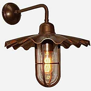 Ardle A Well Glass Nautical Wall Light