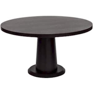 Ancora Dark Wenge Oak Round Dining Table 120cm 