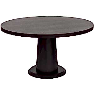 Ancora Black Wenge Oak Round Dining Table 140cm