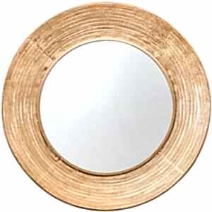 Knowle Round Concave Gold Frame Mirror 72cm