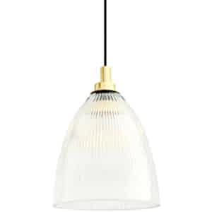 Brooke Prismatic Glass Bathroom Pendant Light IP65