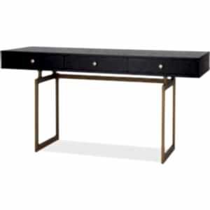 Hamilton Contemporary Desk Black Ash