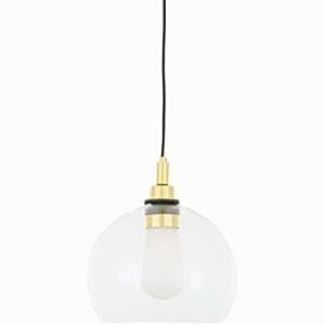 Leith Open Globe Bathroom Pendant Light 25cm IP65