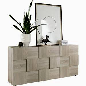 Treviso Sideboard, Three Door- Samoa Oak Finish by Andrew Piggott Contemporary Furniture