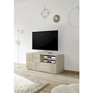 Treviso Small TV Unit - Samoa Oak Finish by Andrew Piggott Contemporary Furniture