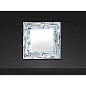 Barbarella Blue PIAGGI Modern Glass Mosaic Mirror