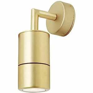 Ennis Brass Spot Wall Light IP44 / IP65