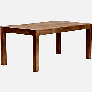 Toko Light Wood Mango Large Rectangular Dining Table 180 x 90cm