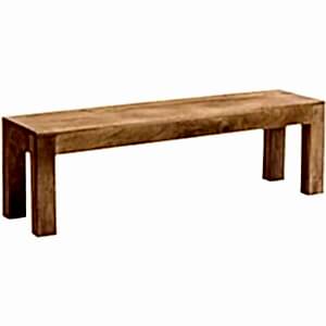 Toko Light Mango Wood Bench 145cm