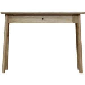 Kingham One Drawer Rustic Grey Oak Office Desk