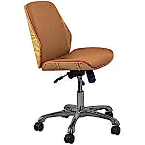 Jual Universal Office Swivel Chair in Walnut, Oak, Grey - PC211