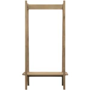 Kingham Nordic Oak Open Wardrobe