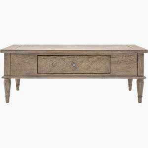 Mustique French Colonial 1 Drawer Coffee Table