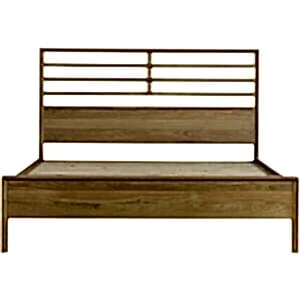 Kingham Nordic Oak King Size Bed