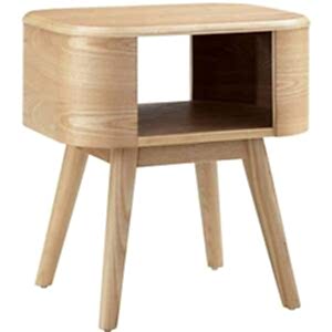 Jual Oslo Scandi Oak Storage Lamp Table JF812