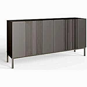 Frank Olsen Iona LED Mood Lighting Large Sideboard in Grey