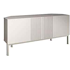 Frank Olsen Iona LED Mood Lighting TV Unit in Grey