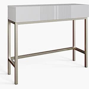 Frank Olsen Iona LED Console Table in White by Frank Olsen Furniture