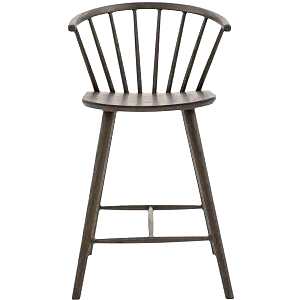 Handi Wooden Barstool in Natural or Mocha Oak