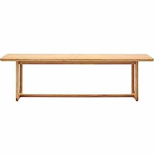 Handi Wooden Dining Bench in Natural or Smoked Oak
