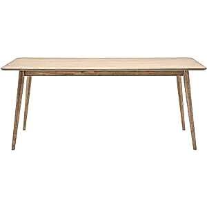 Apartment Retro Oak Rectangular Dining Table